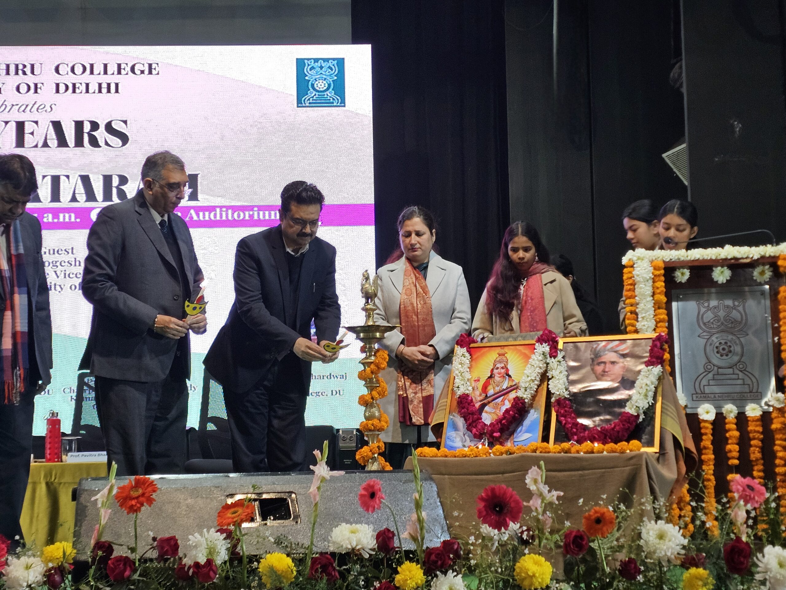 कमला नेहरू कॉलेज में ‘वंदे मातरम्’ के 150 वर्ष पूरे होने का उत्सव आयोजित